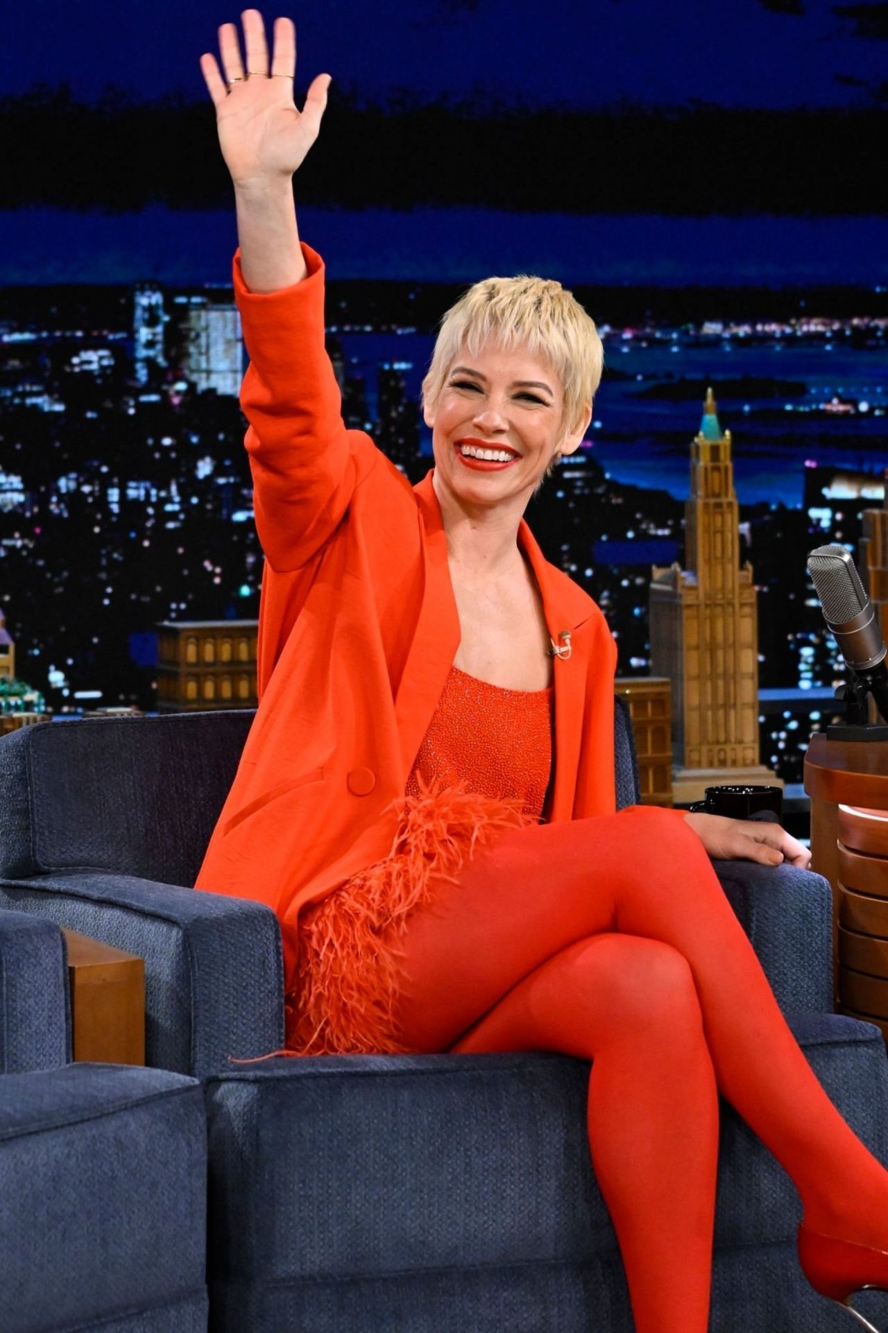 Evangeline Lilly - The Tonight Show With Jimmy Fallon 02/09/2023 ...