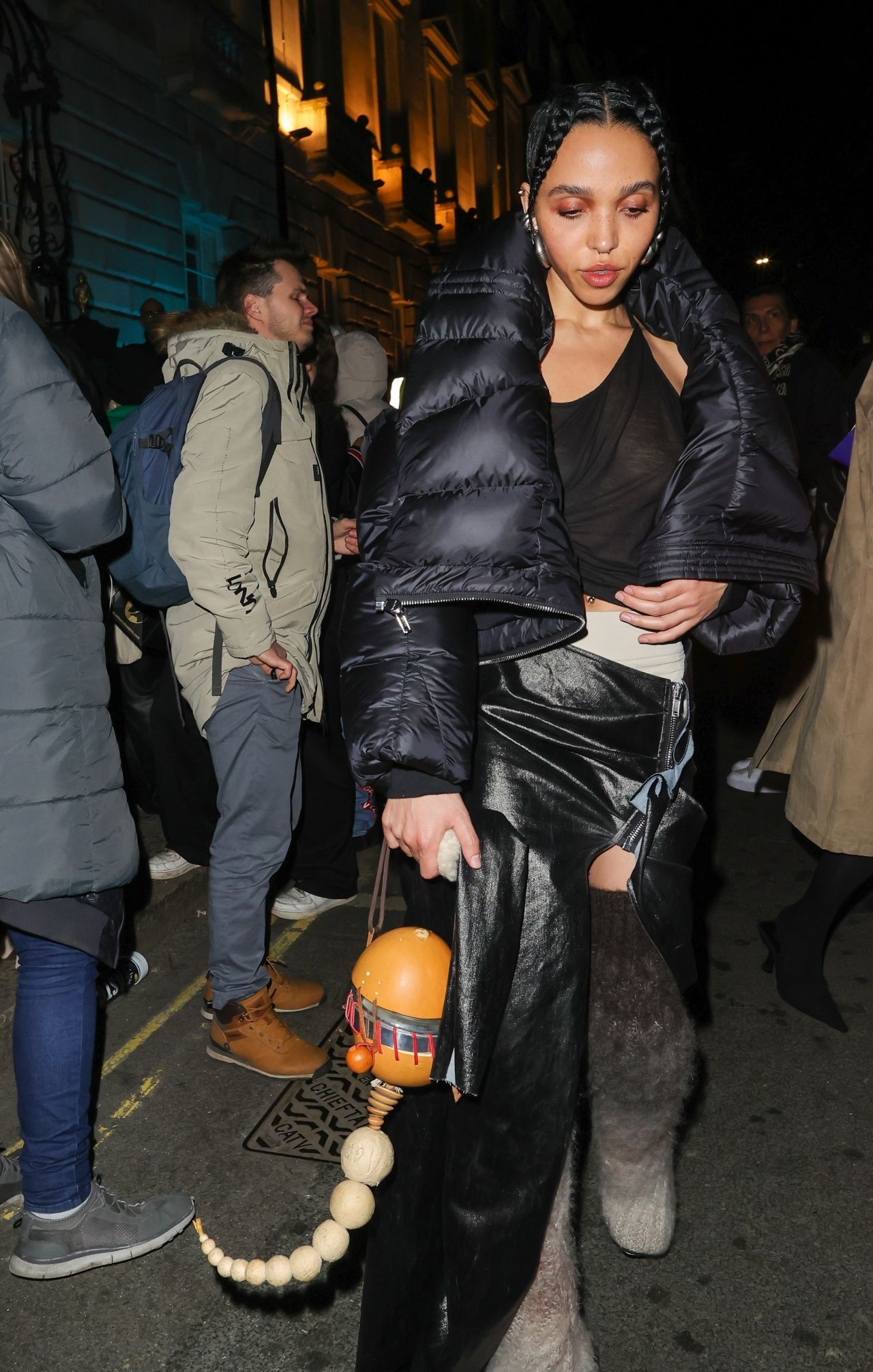 FKA Twigs - Leaves the BAFTA Awards Afterparty in London 02/19/2023 ...