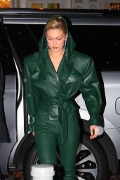 Gigi Hadid - Arriving at The Tonight Show Starring Jimmy Fallon in New York 02/27/2023