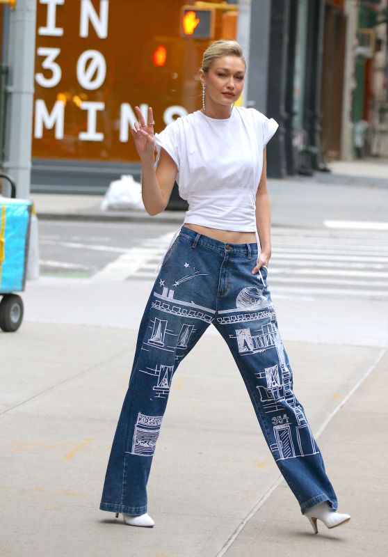 Gigi Hadid Street Style - NYC 02/27/2023