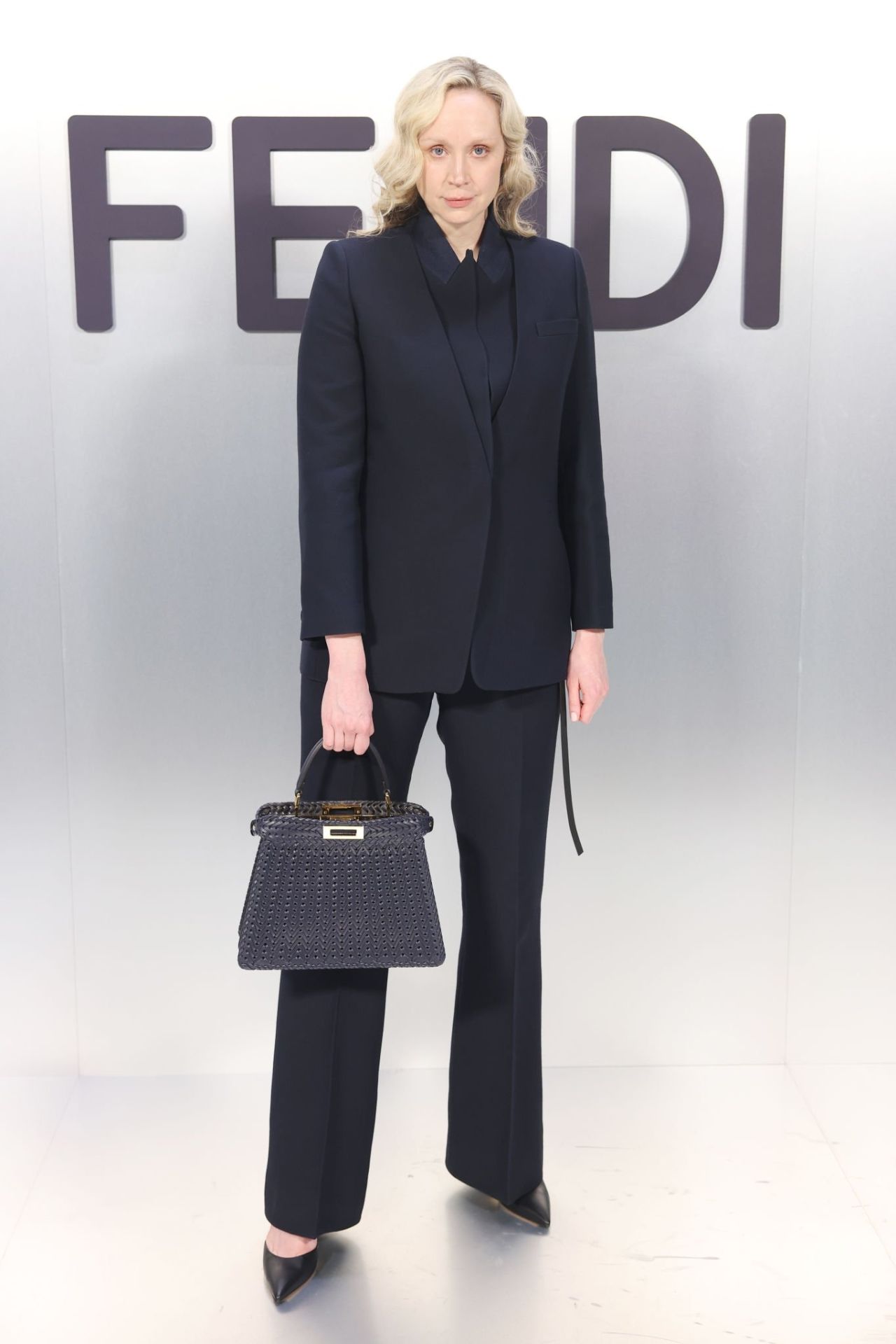 Gwendoline Christie - Fendi Show at Milan Fashion Week 02/22/2023 ...