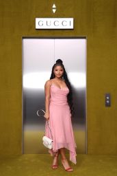 Halle Bailey – Gucci Fashion Show in Milan 02/24/2023