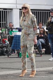 Heidi Klum - "Next Top Model" Set in Las Vegas 02/06/2023