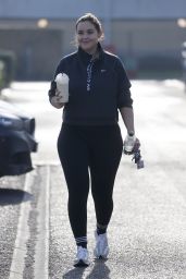 Jacqueline Jossa - Leaving the Gym in Essex 02/09/2023