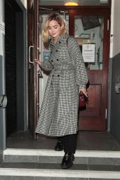 Jenna Coleman - Leaving the Harold Pinter Theatre in London 02/25/2023
