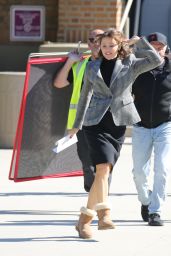 Jennifer Garner and Emma Myers - "Family Leave" Set in Los Angeles 02/15/2023