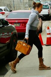 Jennifer Lopez - Arrived For Dance Practic in Los Angeles 02/21/2023