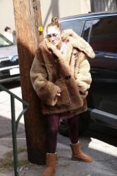 Jennifer Lopez is All Bundled Up in Santa Monica 02/14/2023