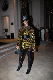 Jodie Turner-Smith in Chic Outfit - Milan 02/24/2023