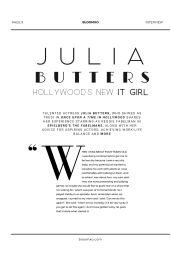 Julia Butters - BLOOM XO Magazine January 2023 Issue