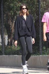 Kaia Gerber in Casual Outfit in Los Angeles 02/08/2023