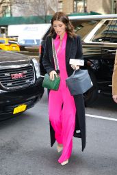 Katherine Schwarzenegger - Arriving at a Hotel in NYC 02/7/2023
