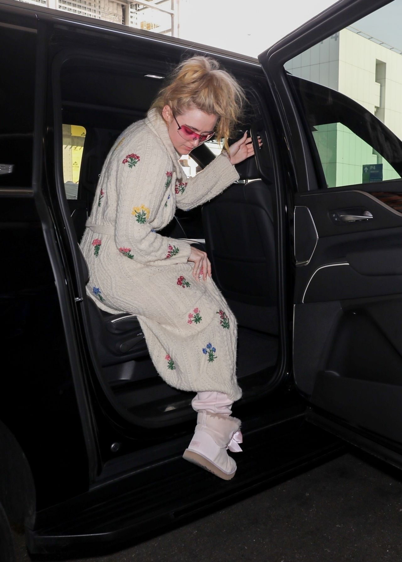 Kathryn Newton in Her Pajamas at LAX in Los Angeles 02/17/2023 • CelebMafia