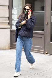 Katie Holmes in Casual Outfit in New York 02/09/2023