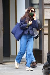 Katie Holmes in Casual Outfit in New York 02/09/2023