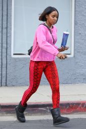 Kelly Rowland in Casual Outfit 02/14/2023