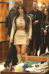 Kim Kardashian - Dolce & Gabbana Store in Milan 02/22/2023