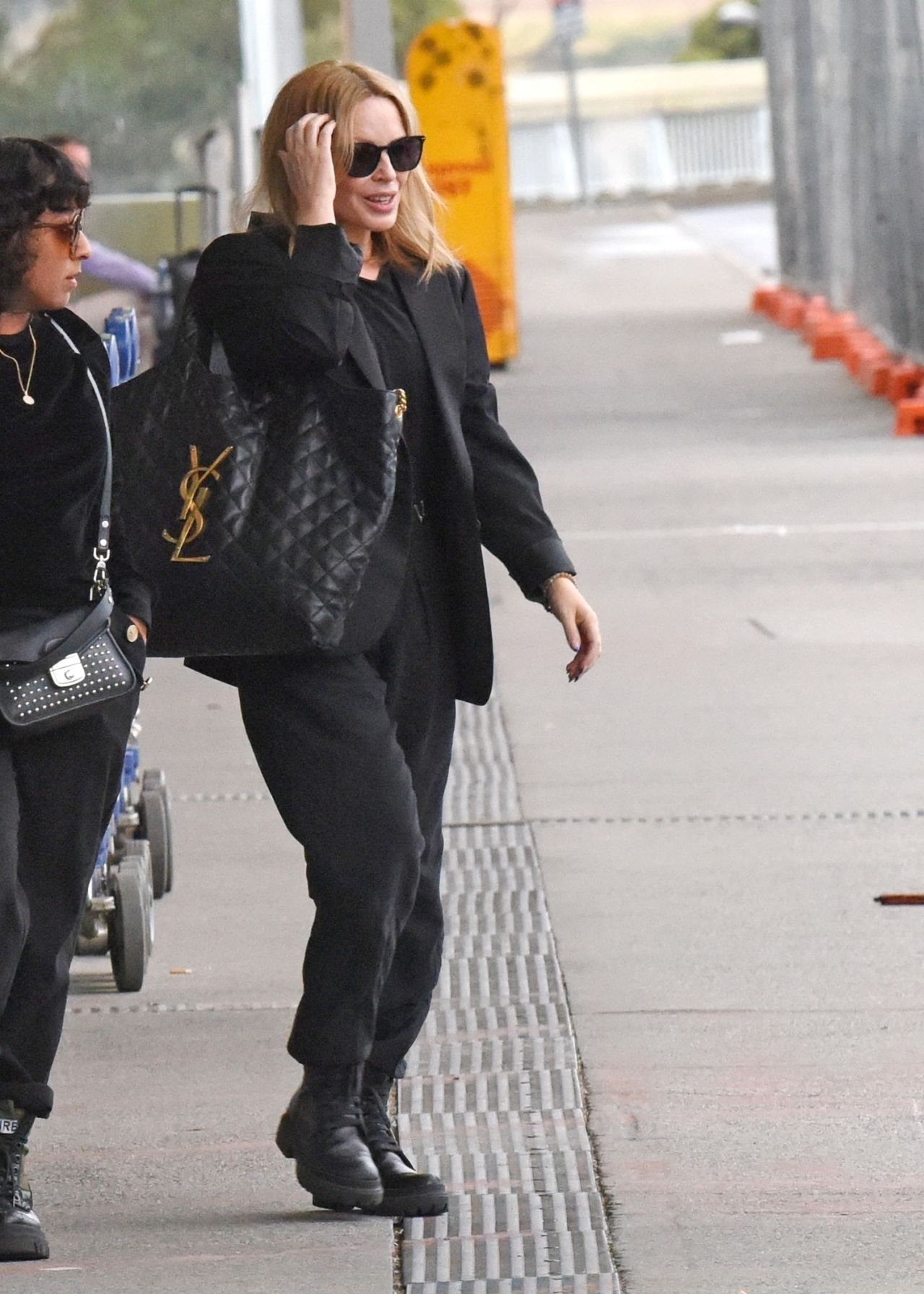 Kylie Minogue - Airport in Melbourne 02/26/2023 • CelebMafia