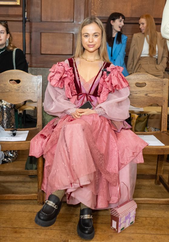 Lady Amelia Windsor - Bora Aksu Fashion Show in London 02/17/2023