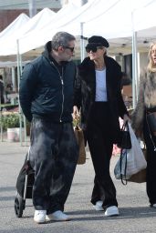 Laeticia Hallyday and Jalil Lespert - Farmers Market in Los Angeles 01/29/2023
