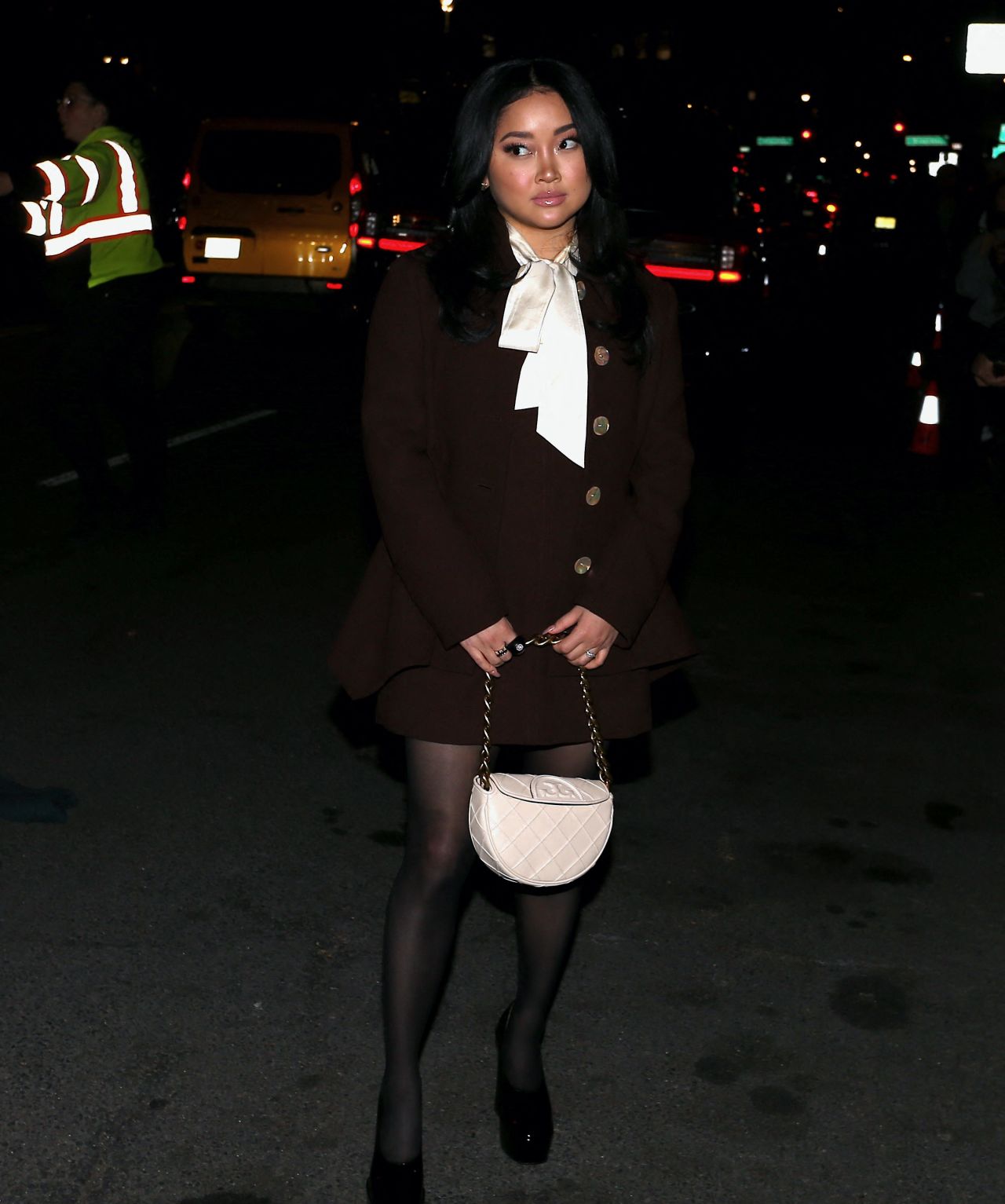 Lana Condor - Tory Burch Fashion Show in New York City 02/13/2023