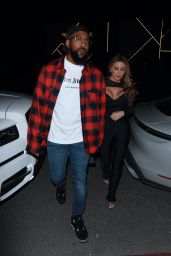 Larsa Pippen at Catch Steak LA in West Hollywood 02/13/2023