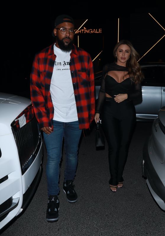 Larsa Pippen at Catch Steak LA in West Hollywood 02/13/2023