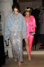 Lilly James and Billie Piper - British Vogue and Tiffany & Co. Party at Annabel