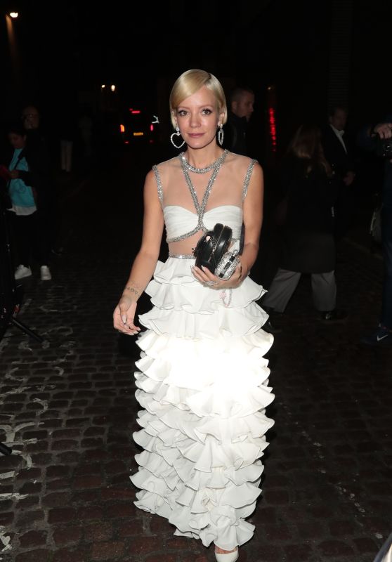 Lily Allen at BAFTAs: Netflix - Afterparty at the Chiltern Firehouse in London 02/19/2023
