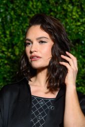 Lily James – Charles Finch X Chanel Dinner in London 02/18/2023