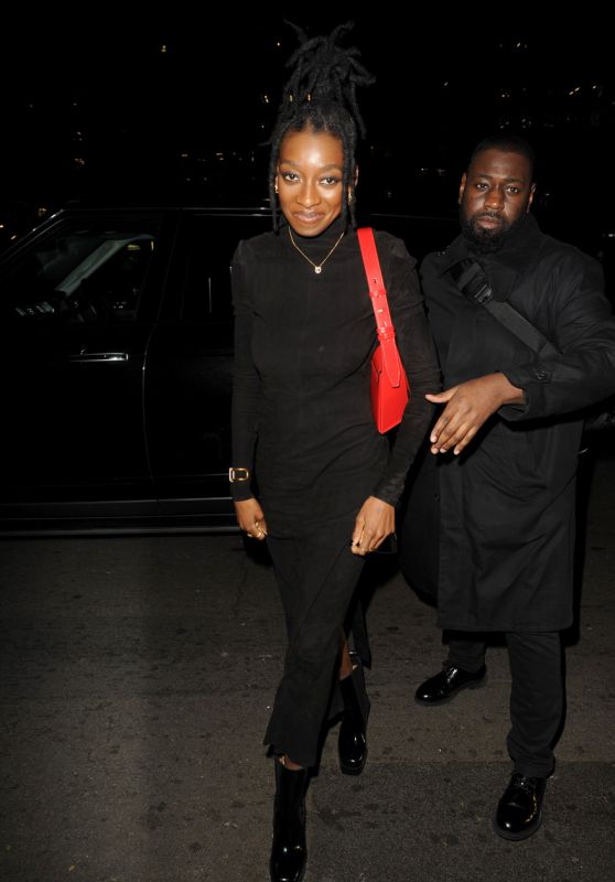 Little Simz - British Vogue and Tiffany & Co. Party in London 02/19/2023