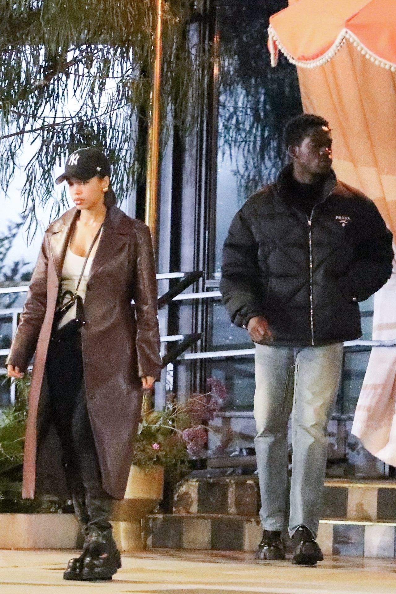 Lori Harvey and Damson Idris - Bird Street Restaurant in West Hollywood