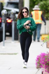 Lucy Hale - Exits the Gym in LA 02/14/2023