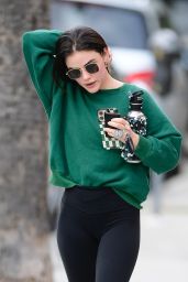 Lucy Hale - Exits the Gym in LA 02/14/2023