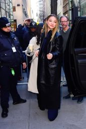 Madelyn Cline - Arrives for a Taping of The Today Show in NYC 02/13/2023