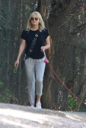 Malin Akerman in Griffith Park in Los Angeles 02/20/2023