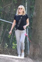 Malin Akerman in Griffith Park in Los Angeles 02/20/2023