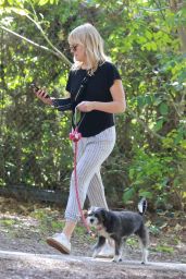 Malin Akerman in Griffith Park in Los Angeles 02/20/2023