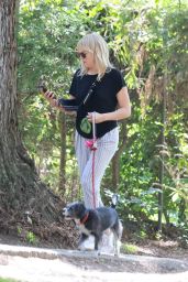 Malin Akerman in Griffith Park in Los Angeles 02/20/2023