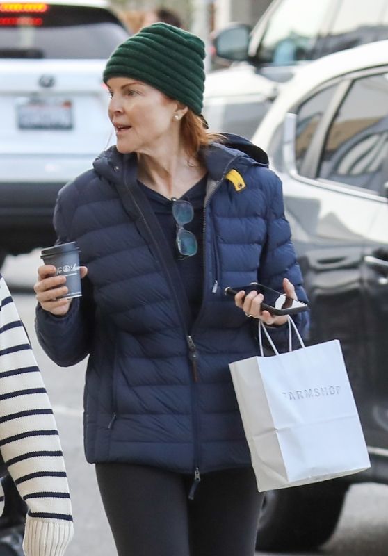 Marcia Cross - Shoppingat the Brentwood Country Mart 02/02/2023