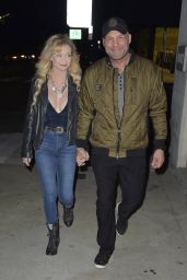 Mindy Robinson at Catch Restaurant in West Hollywood 02/21/2023