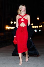 Nadine Leopold Night Out Style - New York City 02/11/2023