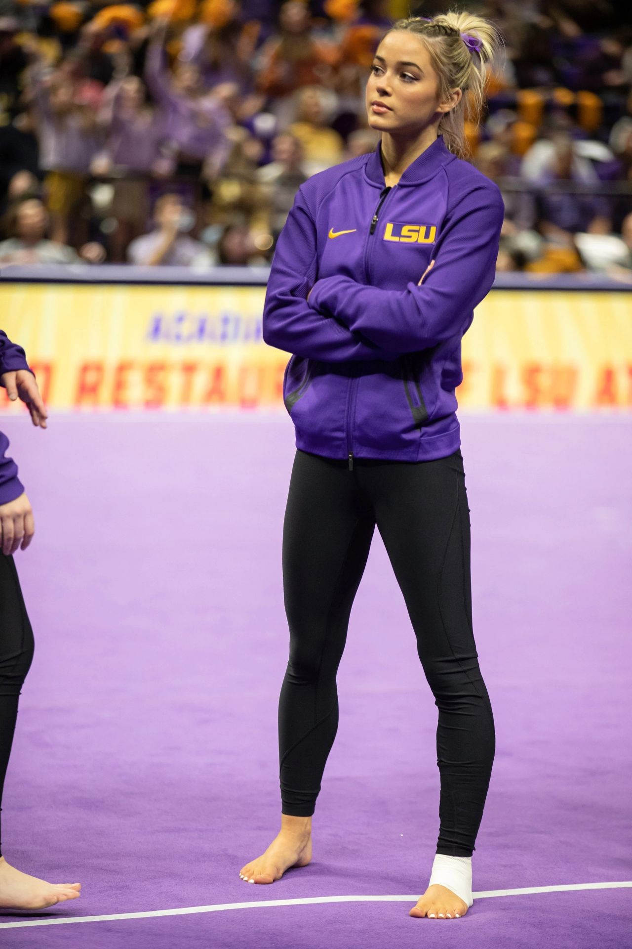 Olivia Dunne LSU V Georgia Gymnastics Meet In Baton Rouge 02 03 2023 