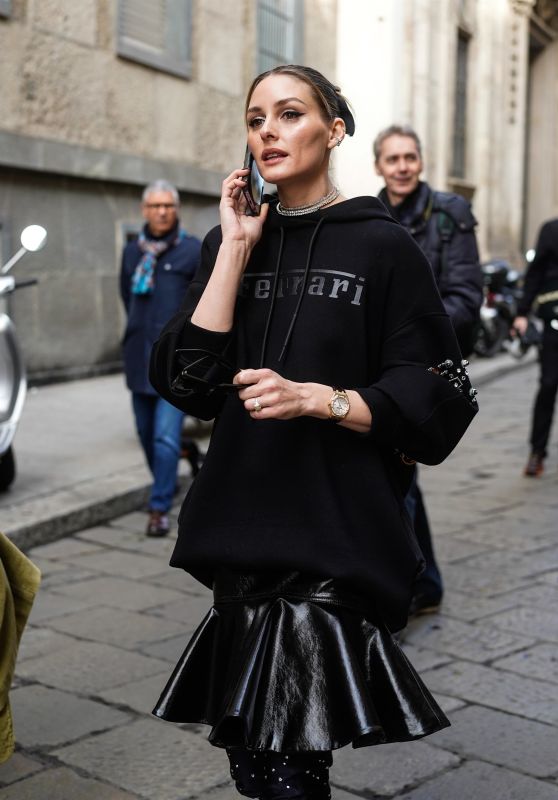 Olivia Palermo at Milan Fashion Week 02/25/2023