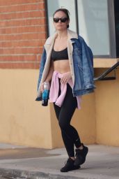 Olivia Wilde at Her Gym in LA 02/13/2023