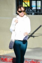 Olivia Wilde at the Tracy Anderson Gym in Studio City 02/22/2023
