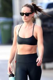 Olivia Wilde at the Tracy Anderson Gym in Studio City 02/22/2023