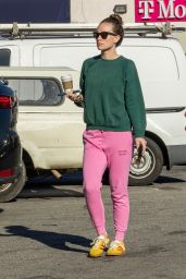 Olivia Wilde in a Colorful Outfit - Los Feliz 02/01/2023