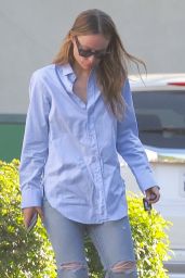 Olivia Wilde in Casual Outfit in Los Angeles 02/09/2023