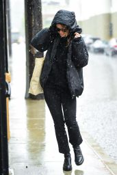 Olivia Wilde on a Rainy Day in Studio City 02/24/2023